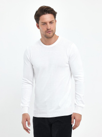 Джемпер Trend Collection модель TC6732WhiteSVTRMN Фото