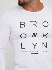 Лонгслив Trend Collection модель TC6683WhiteSVTRMN Фото