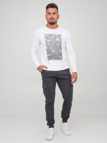 Лонгслив Trend Collection модель TC6615WhiteSVTRMN Фото