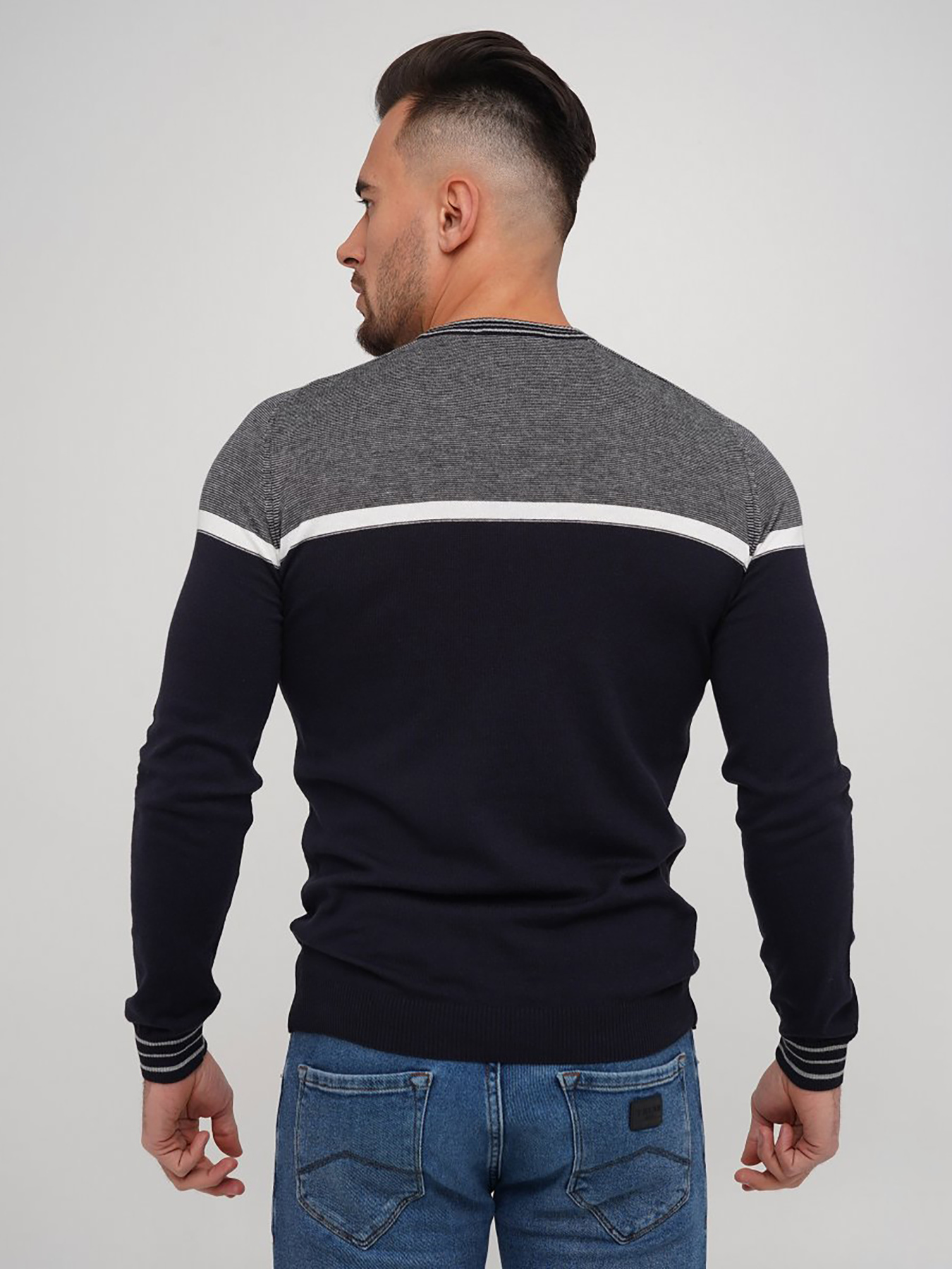 Джемпер Trend Collection модель TC5962BlueSVTRMN Фото