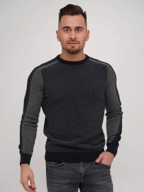 Джемпер Trend Collection модель TC5918GreyBlueSVTRMN Фото