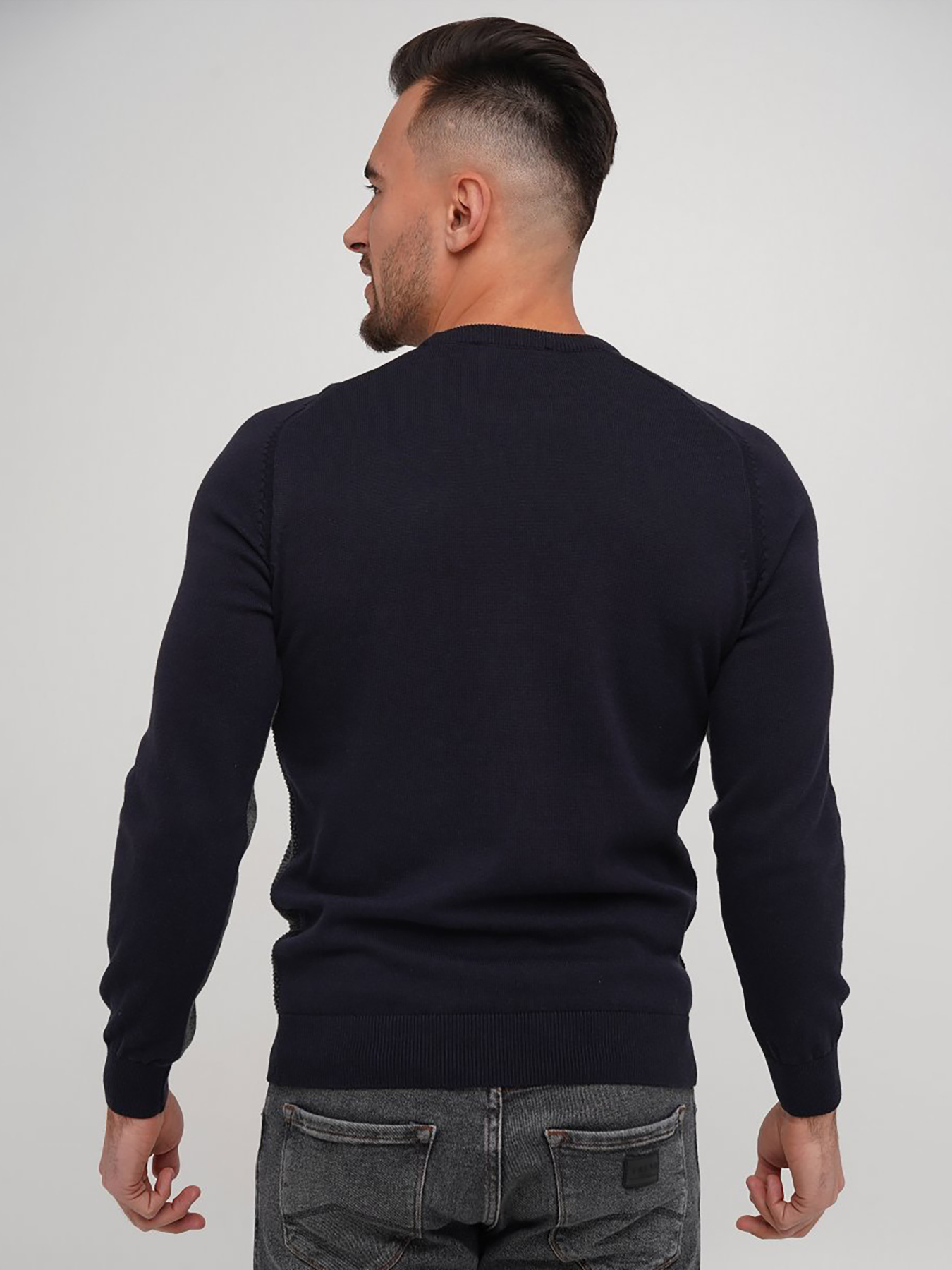 Джемпер Trend Collection модель TC5918GreyBlueSVTRMN Фото