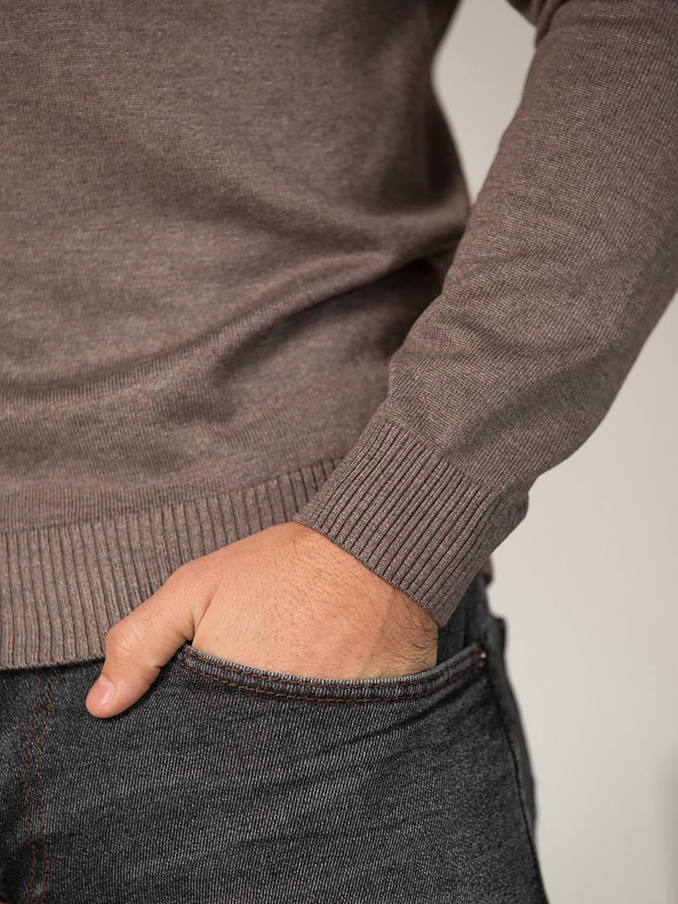 Джемпер Trend Collection модель TC5816BrownSVTRMN Фото