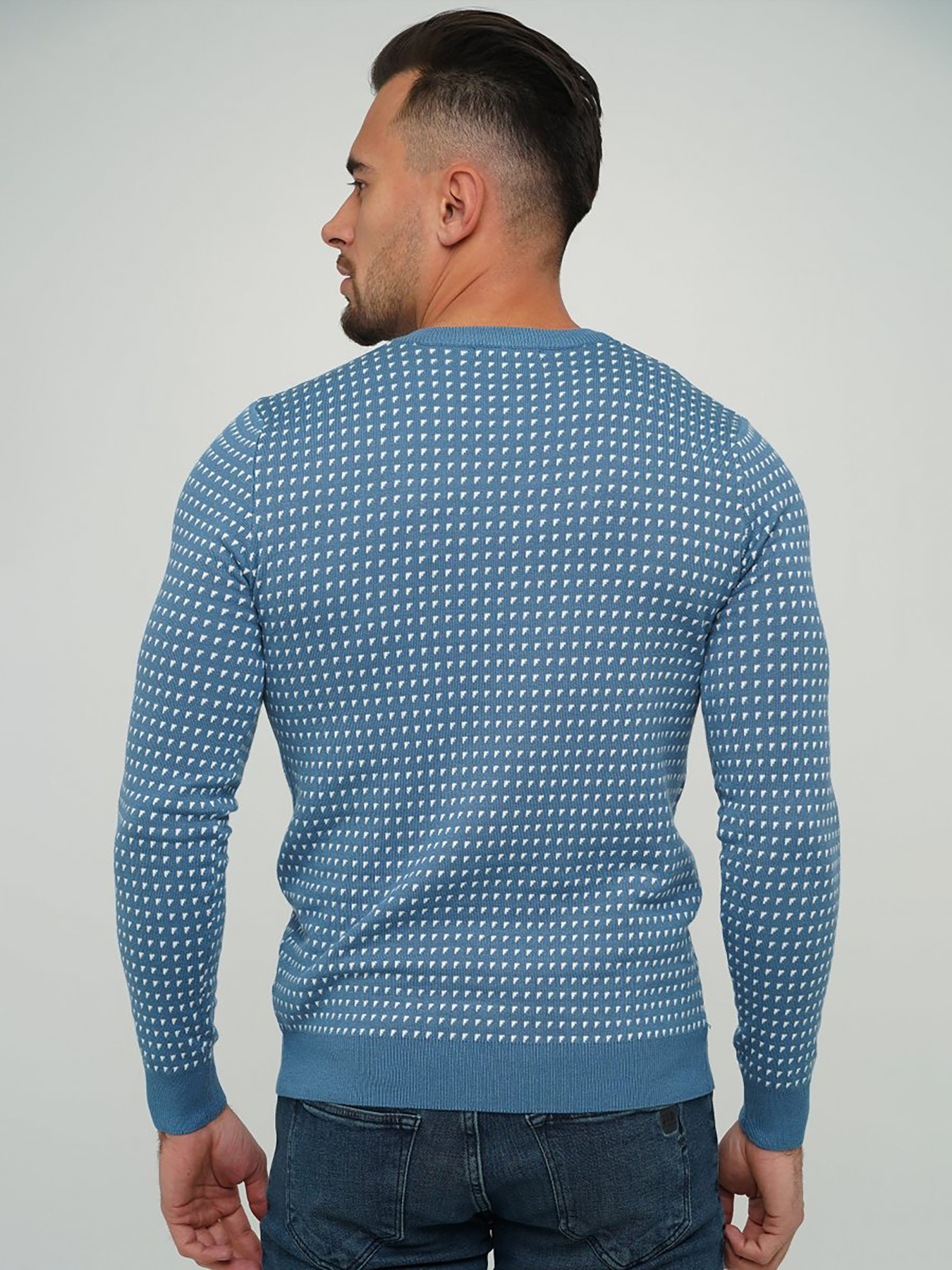 Джемпер Trend Collection модель TC5809LightBlueSVTRMN Фото