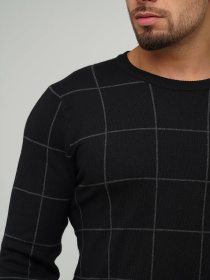 Джемпер Trend Collection модель TC5807BlackSVTRMN Фото