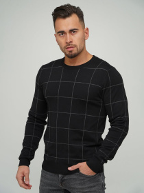 Джемпер Trend Collection модель TC5807BlackSVTRMN Фото