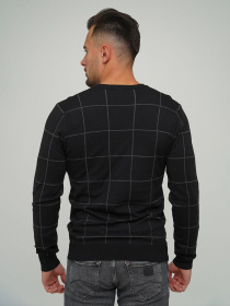 Джемпер Trend Collection модель TC5807BlackSVTRMN Фото