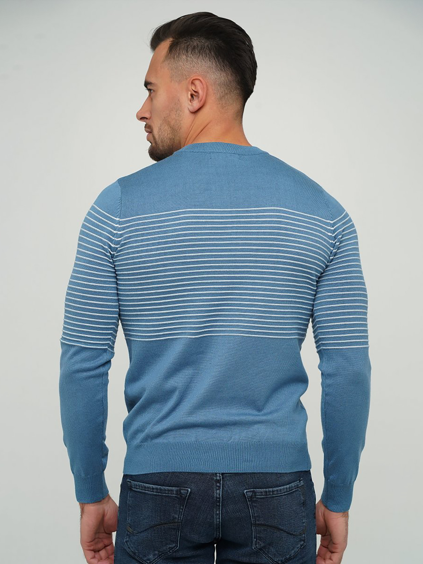 Джемпер Trend Collection модель TC5804LightBlueSVTRMN Фото