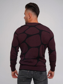 Джемпер Trend Collection модель TC5742BordoSVTRMN Джемпер Trend Collection модель TC5742BordoSVTRMN Фото