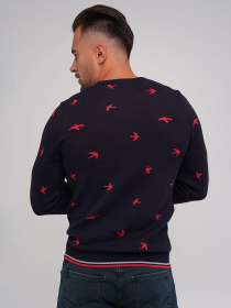 Джемпер Trend Collection модель TC5741BlackSVTRMN Фото