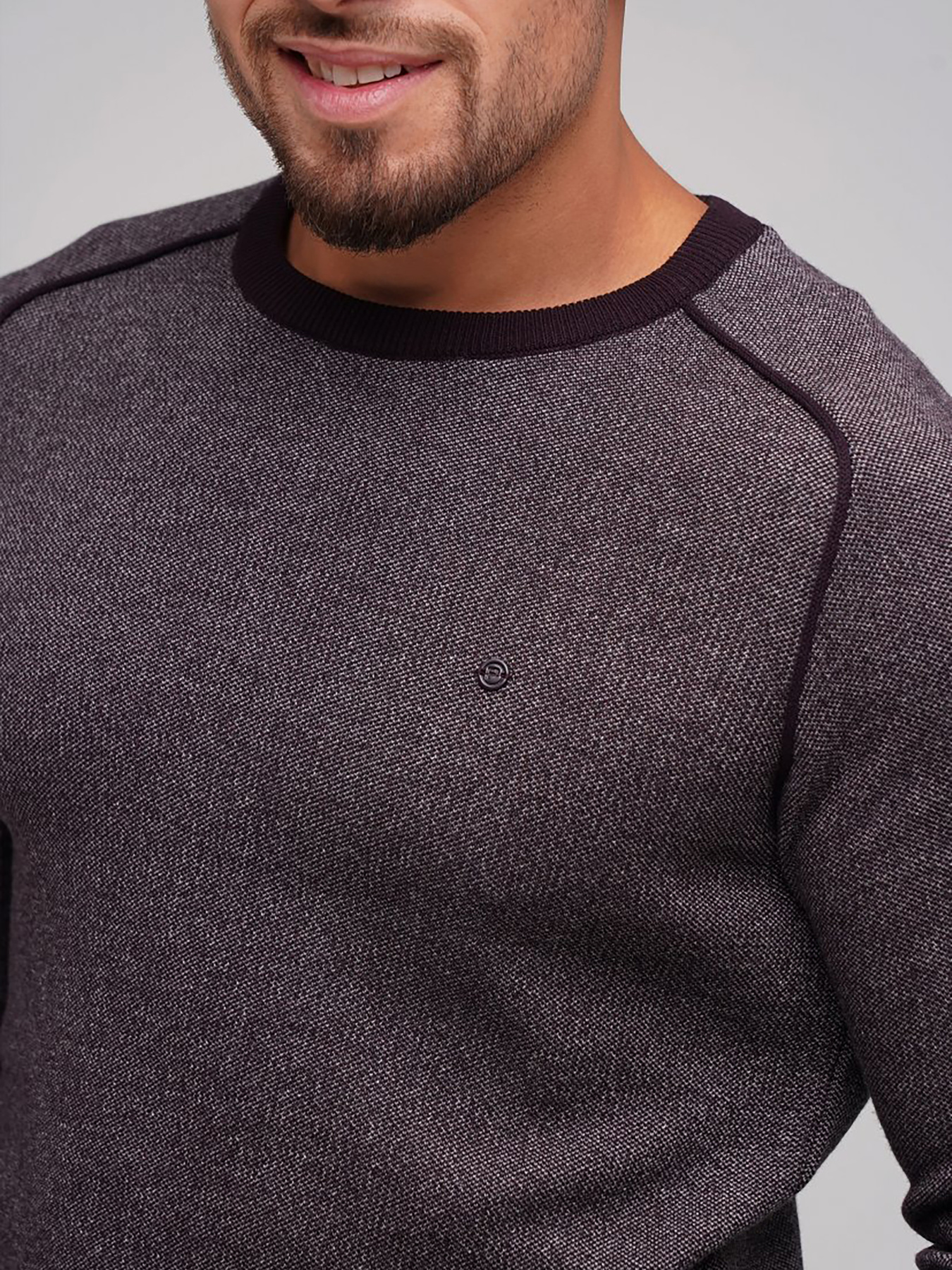 Джемпер Trend Collection модель TC5680PlumSVTRMN Джемпер Trend Collection модель TC5680PlumSVTRMN Фото