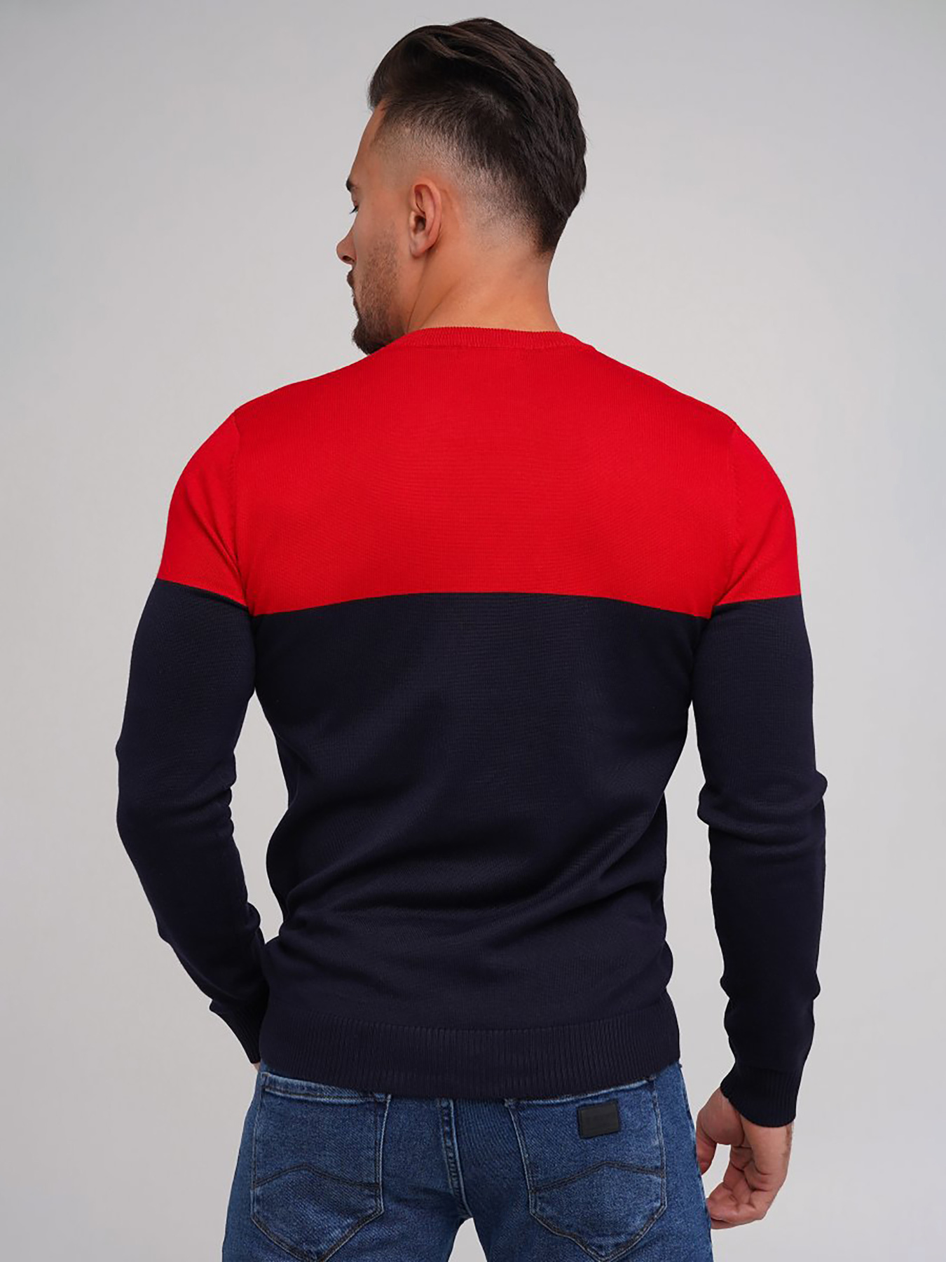 Джемпер Trend Collection модель TC5676RedBlueSVTRMN Фото