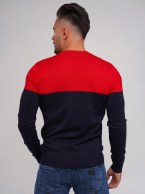 Джемпер Trend Collection модель TC5676RedBlueSVTRMN Джемпер Trend Collection модель TC5676RedBlueSVTRMN Фото