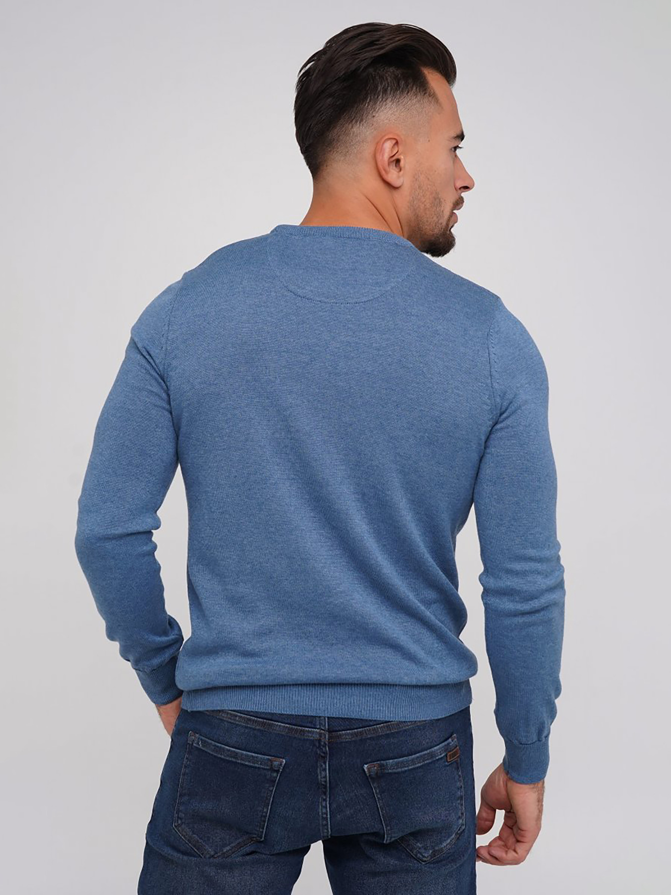 Джемпер Trend Collection модель TC5627BlueSVTRMN Фото