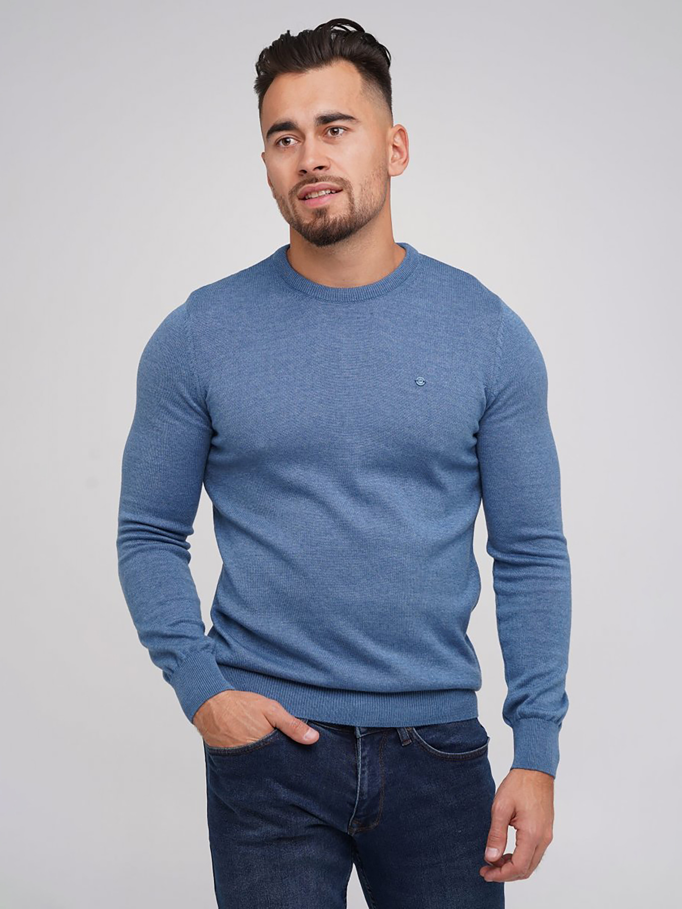 Джемпер Trend Collection модель TC5627BlueSVTRMN Фото