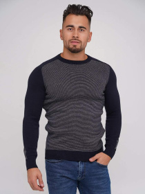 Джемпер Trend Collection модель TC5617DarkBlueSVTRMN Джемпер Trend Collection модель TC5617DarkBlueSVTRMN Фото