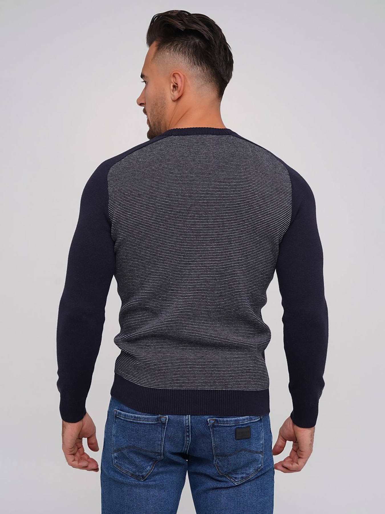 Джемпер Trend Collection модель TC5617DarkBlueSVTRMN Фото