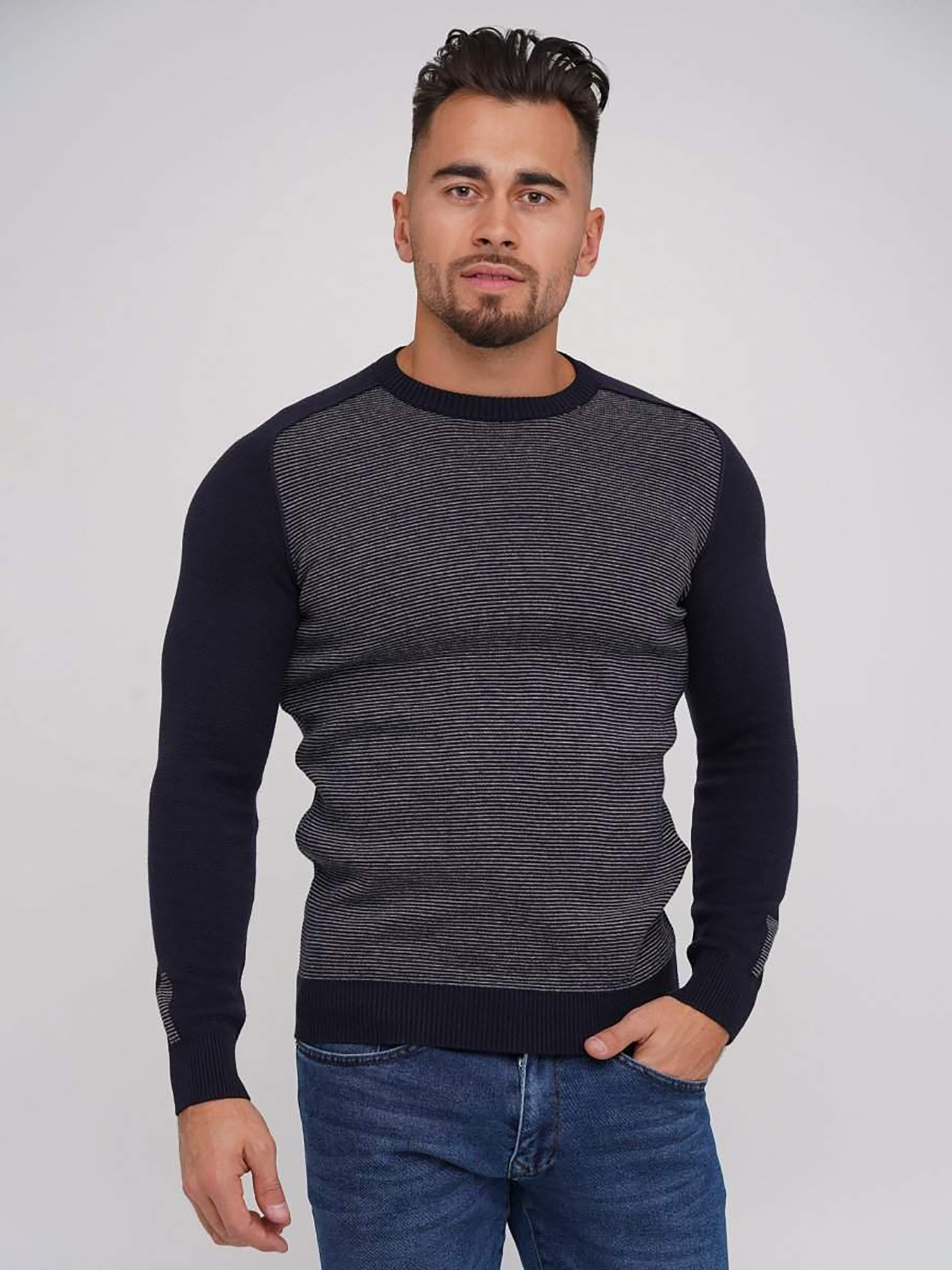 Джемпер Trend Collection модель TC5617DarkBlueSVTRMN Фото