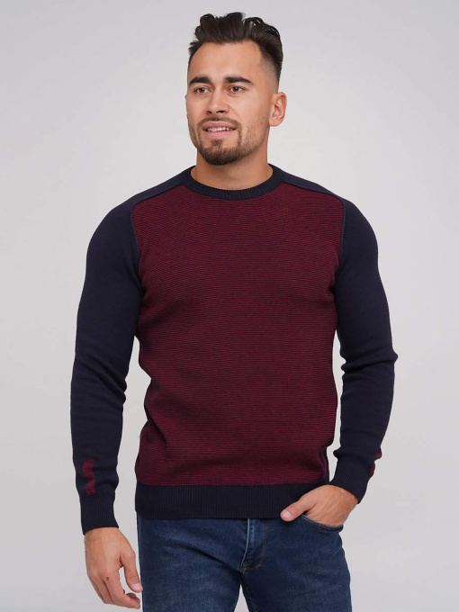 Джемпер Trend Collection модель TC5616DarkBlueSVTRMN Джемпер Trend Collection модель TC5616DarkBlueSVTRMN Фото