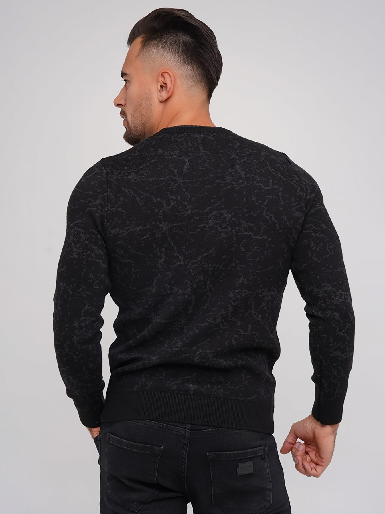 Джемпер Trend Collection модель TC5615BlackSVTRMN Джемпер Trend Collection модель TC5615BlackSVTRMN Фото