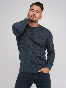 Джемпер Trend Collection модель TC5614GreenBlueSVTRMN Фото