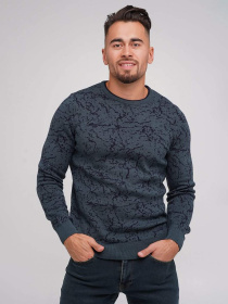 Джемпер Trend Collection модель TC5614GreenBlueSVTRMN Фото