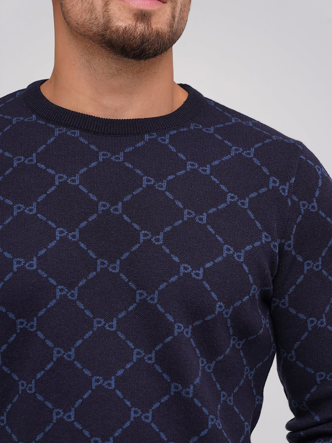 Джемпер Trend Collection модель TC5612DarkBlueSVTRMN Фото