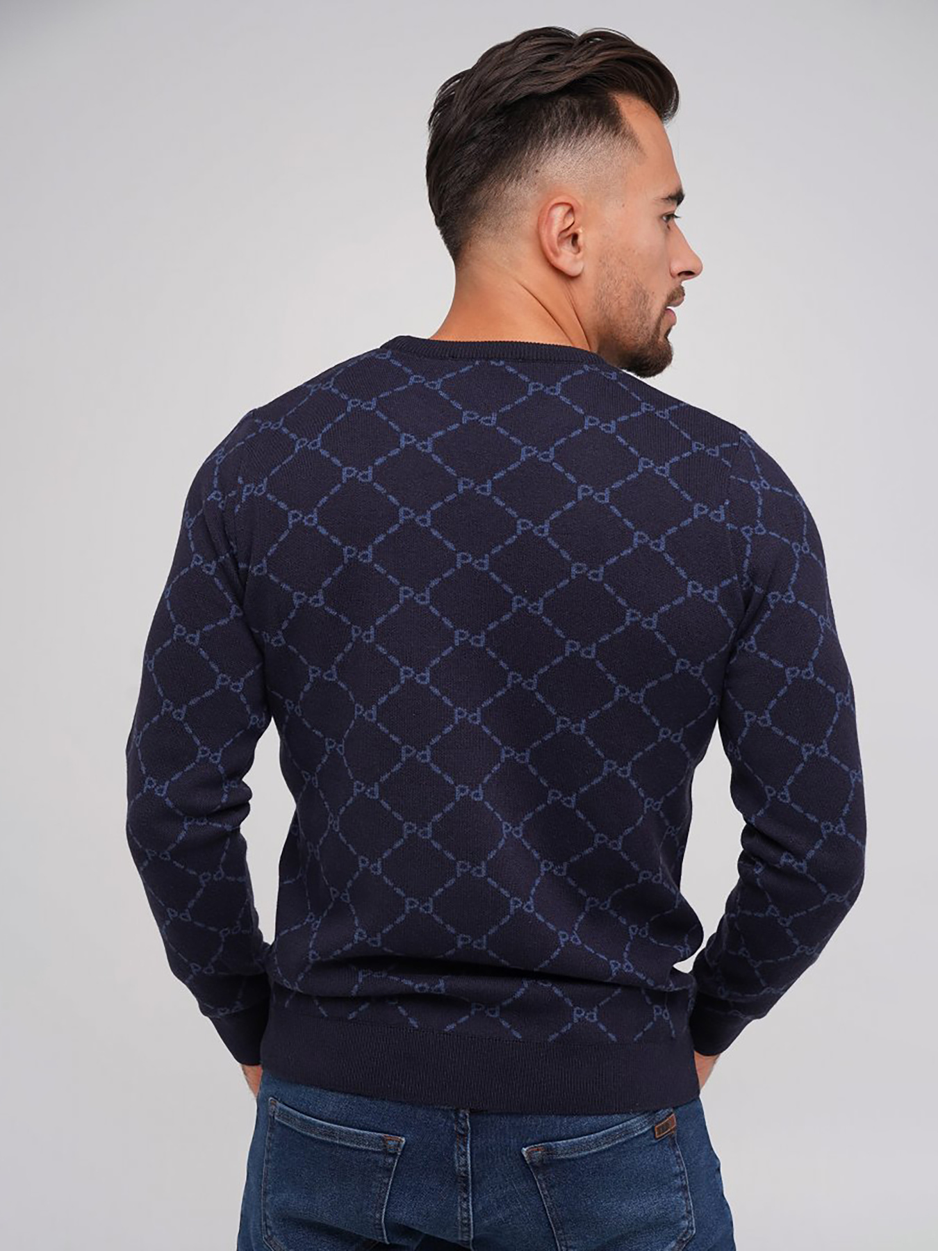 Джемпер Trend Collection модель TC5612DarkBlueSVTRMN Фото