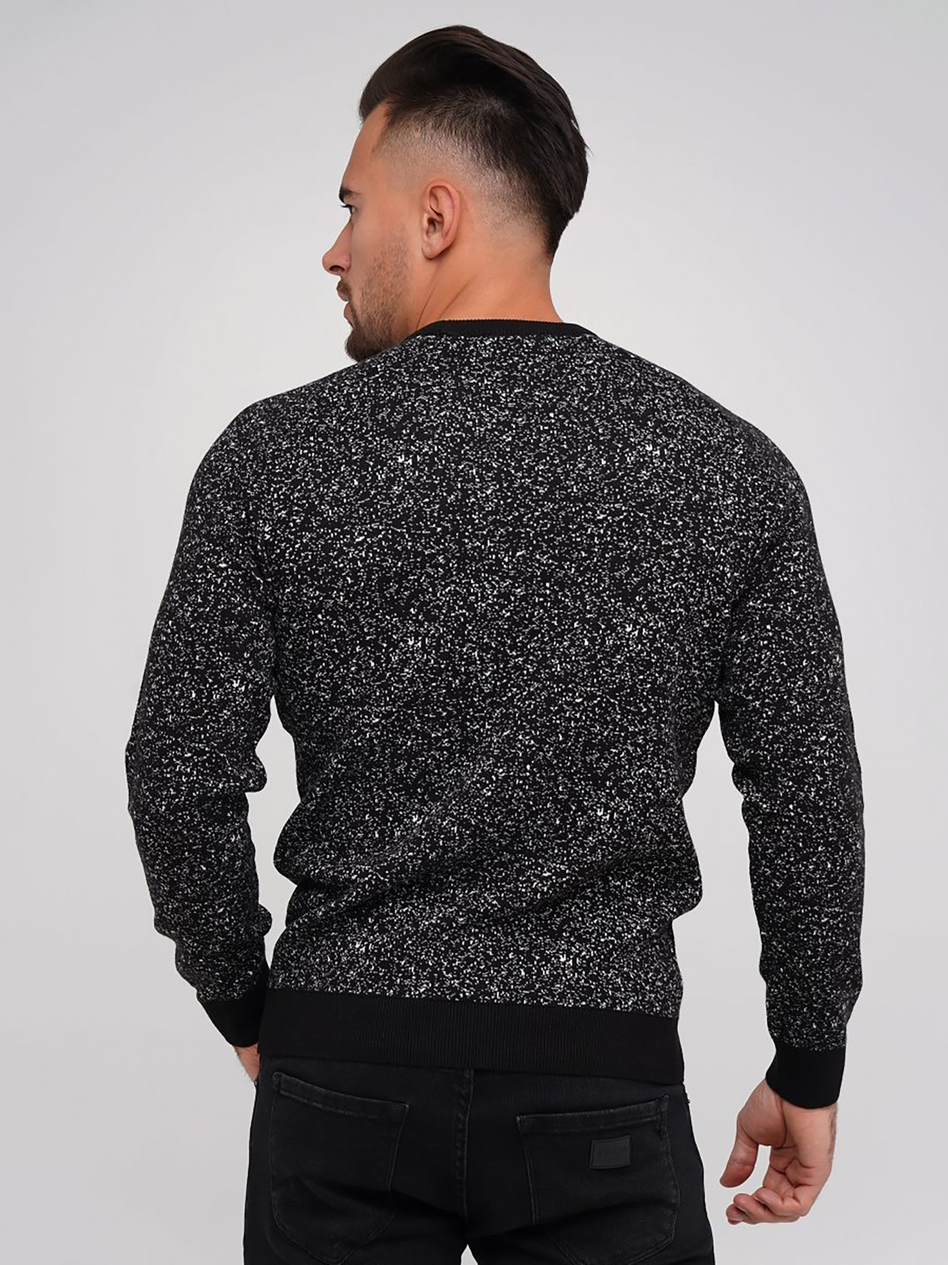 Джемпер Trend Collection модель TC5608BlackSVTRMN Джемпер Trend Collection модель TC5608BlackSVTRMN Фото