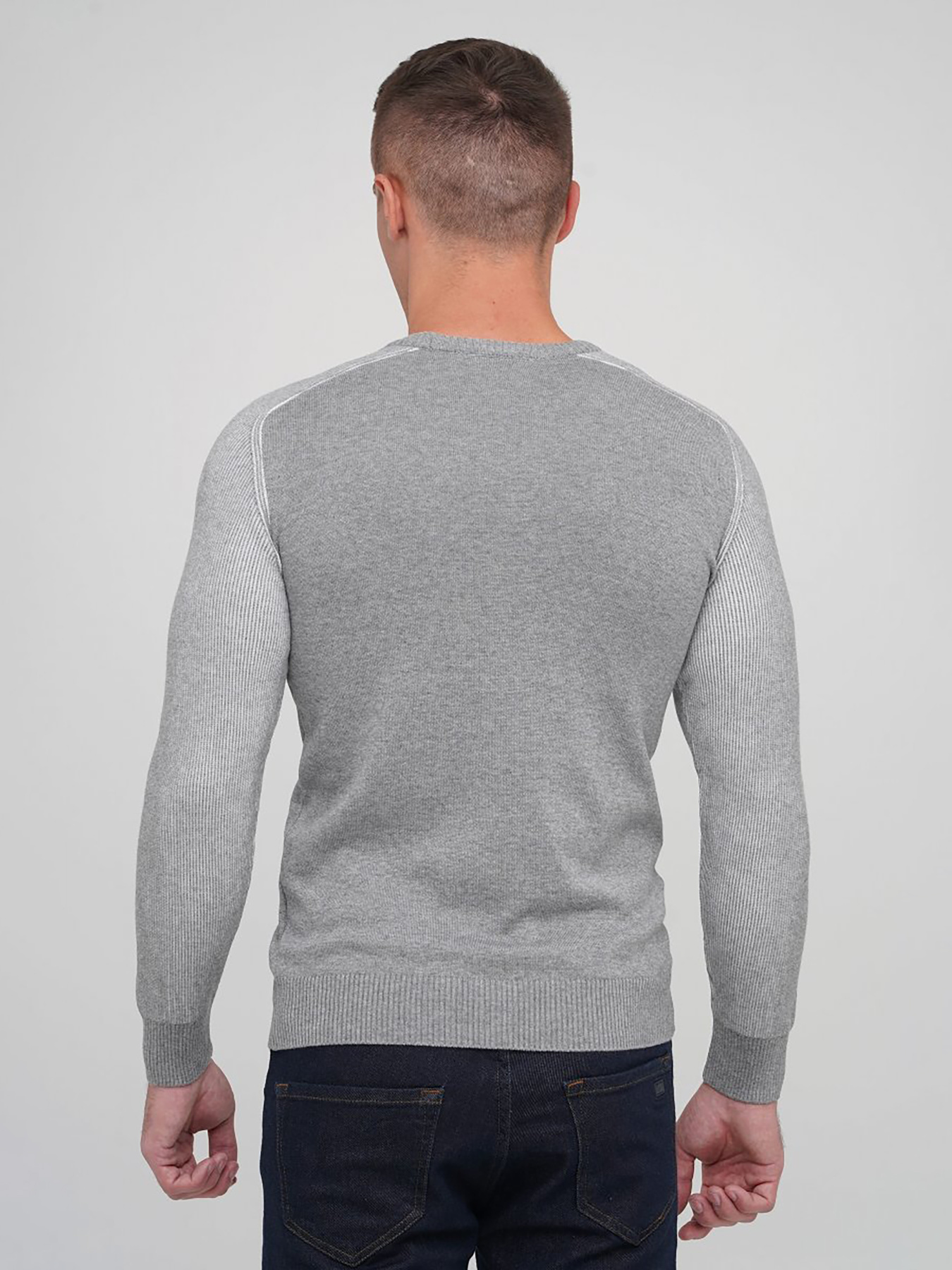 Джемпер Trend Collection модель TC5474GreySVTRMN Фото