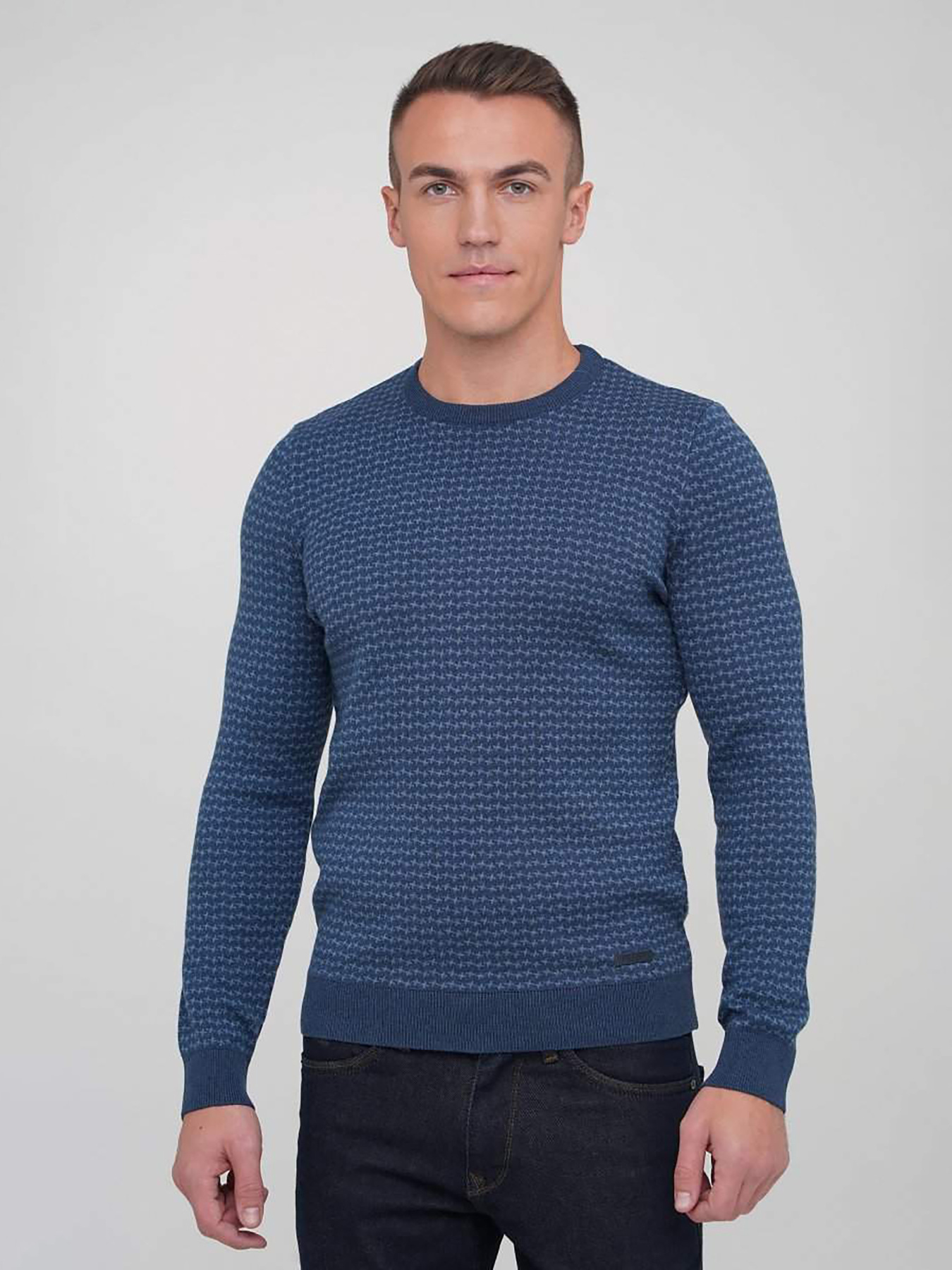 Джемпер Trend Collection модель TC5469BlueSVTRMN Фото