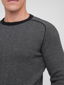 Джемпер Trend Collection модель TC5467BlackWhiteSVTRMN Фото