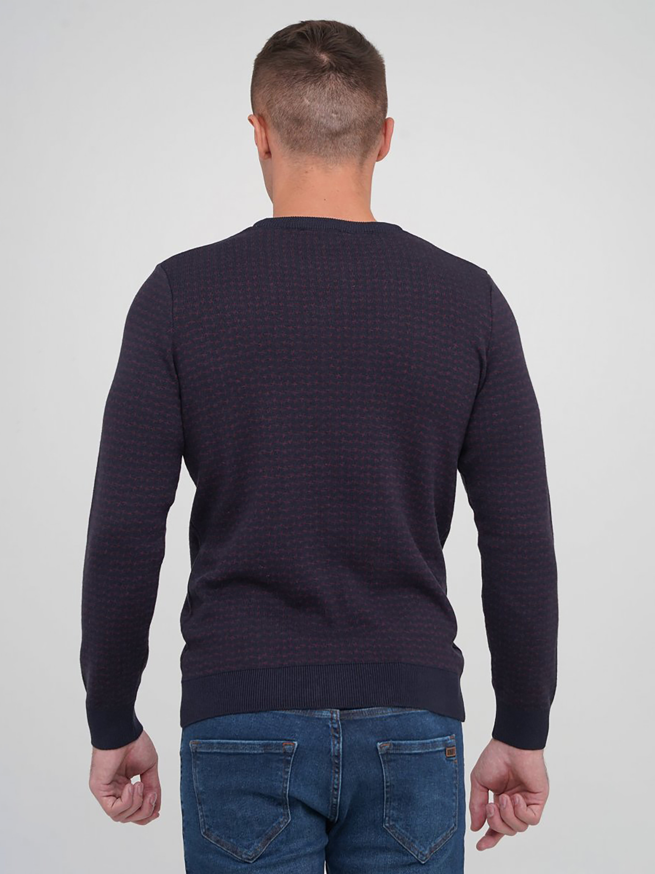 Джемпер Trend Collection модель TC5465DarkBlueSVTRMN Фото