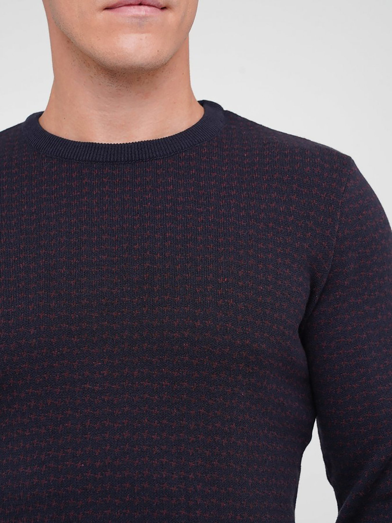 Джемпер Trend Collection модель TC5465DarkBlueSVTRMN Фото