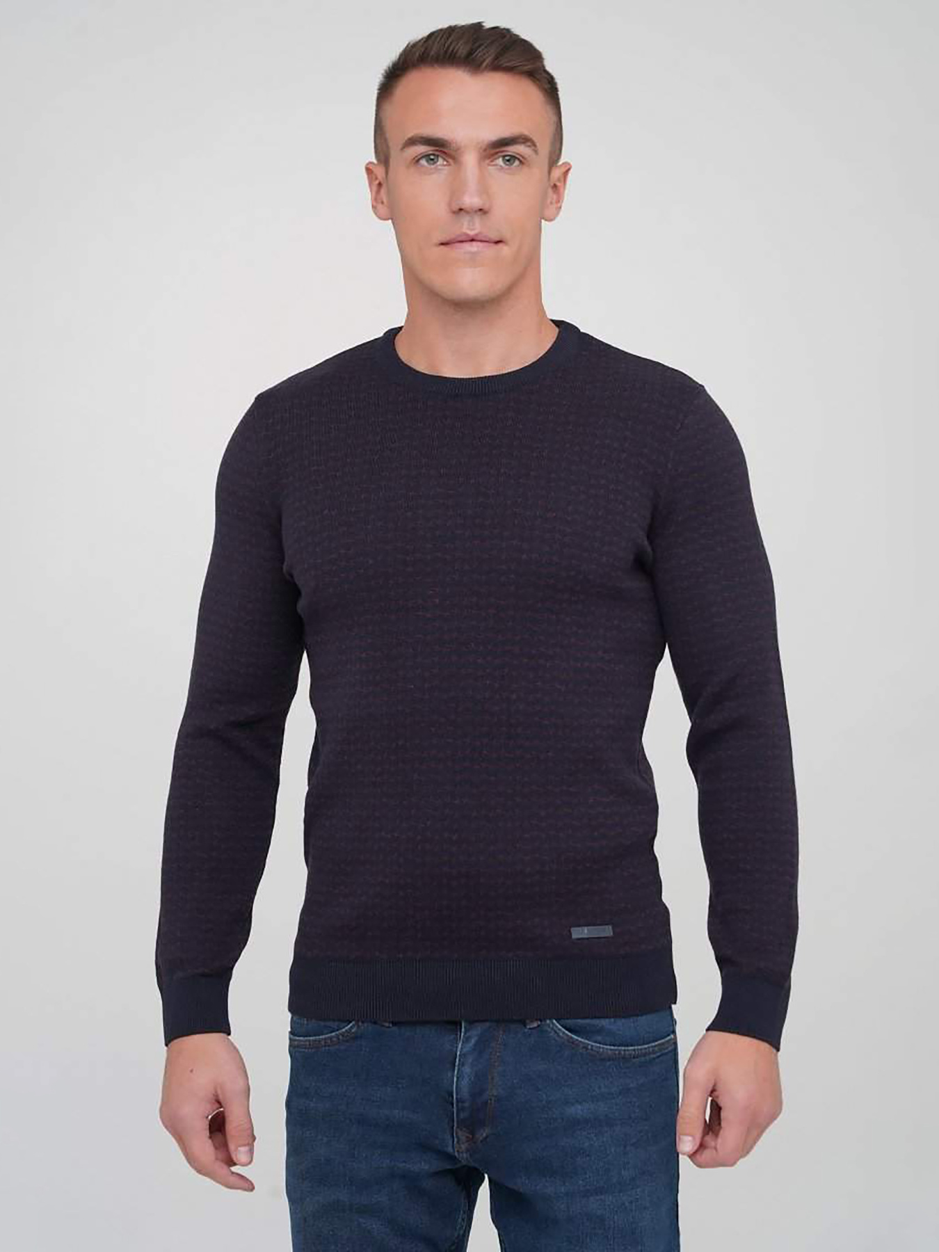 Джемпер Trend Collection модель TC5465DarkBlueSVTRMN Фото