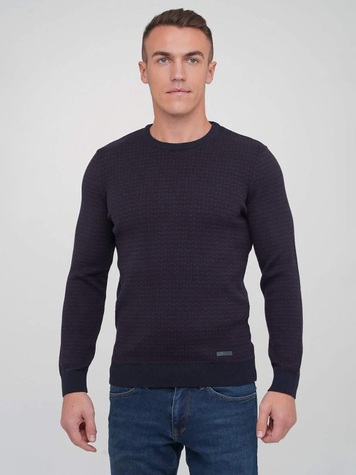 Джемпер Trend Collection модель TC5465DarkBlueSVTRMN Фото