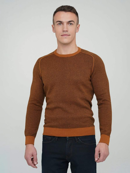 Джемпер Trend Collection модель TC5462BrownSVTRMN Фото