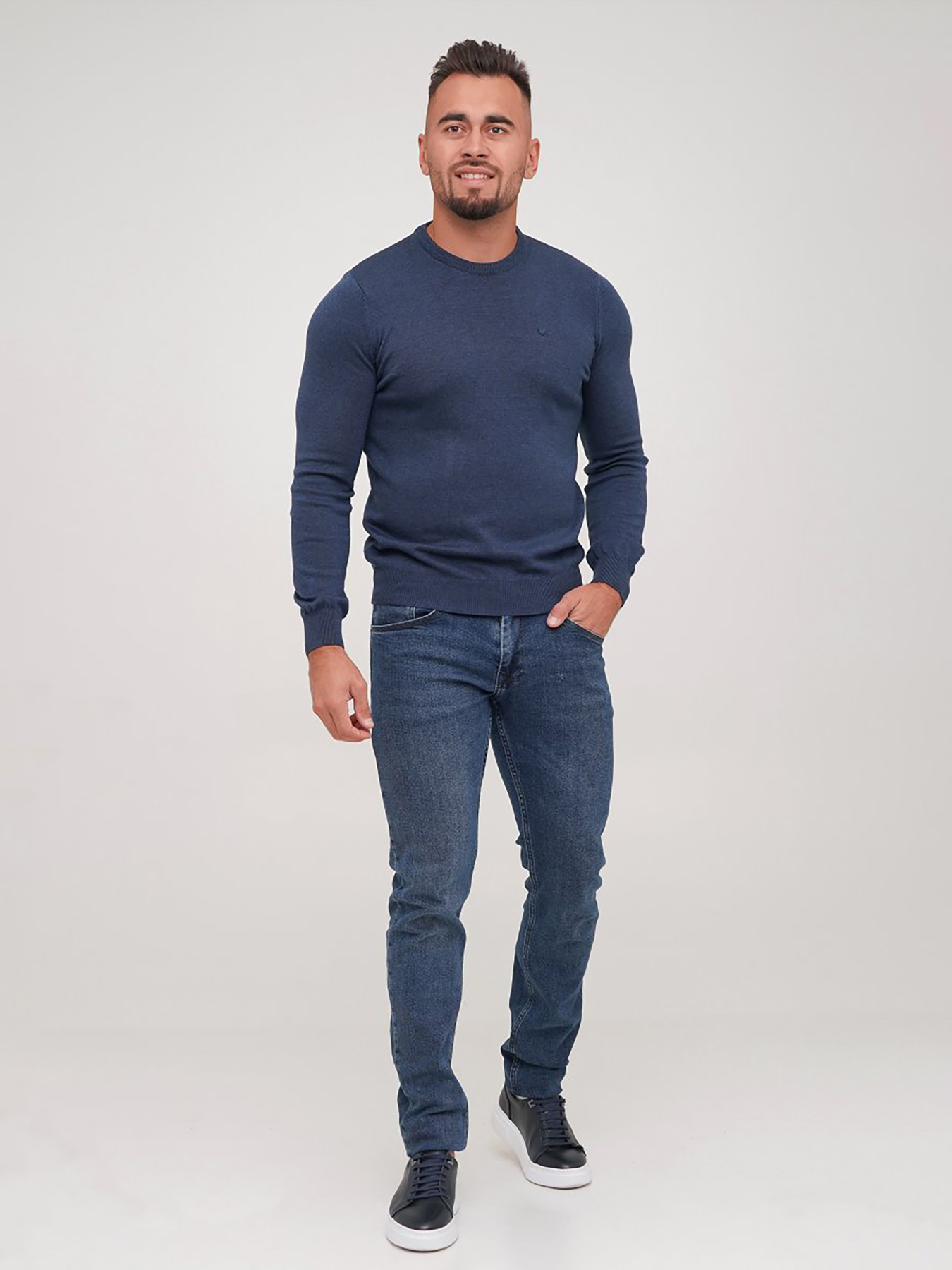 Джемпер Trend Collection модель TC5378BlueSVTRMN Фото