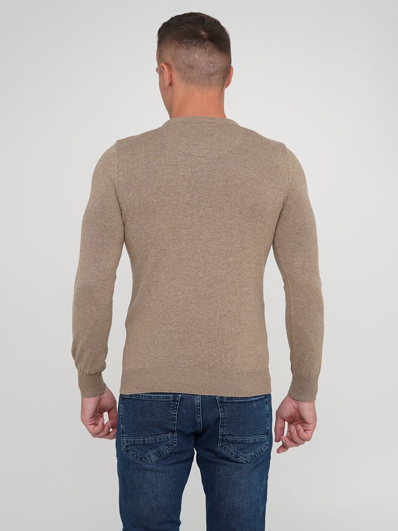 Джемпер Trend Collection модель TC5372BeigeSVTRMN Фото