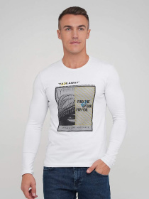 Лонгслив Trend Collection модель TC5369WhiteSVTRMN Фото