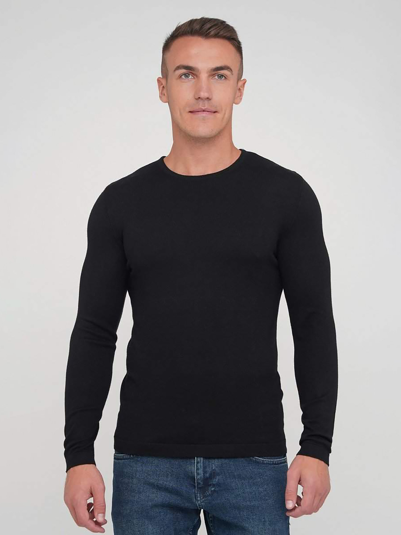 Лонгслив Trend Collection модель TC5310BlackSVTRMN Лонгслив Trend Collection модель TC5310BlackSVTRMN Фото