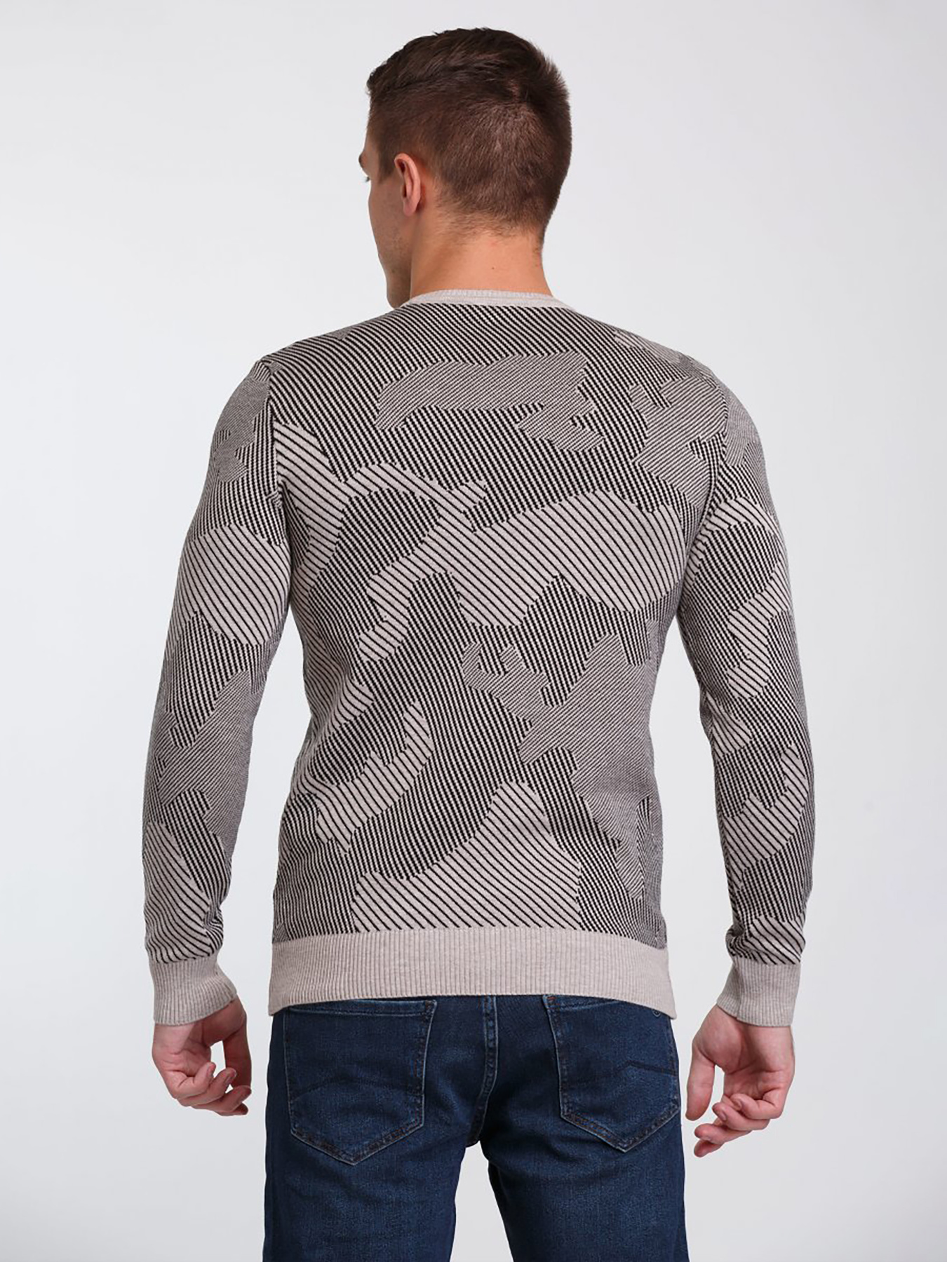 Джемпер Trend Collection модель TC3064BeigeSVTRMN Фото