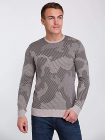 Джемпер Trend Collection модель TC3064BeigeSVTRMN Фото