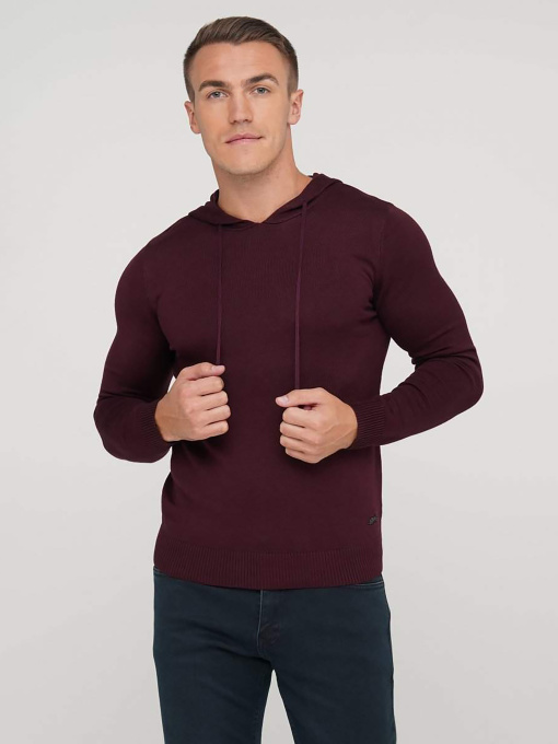Джемпер Trend Collection модель TC2760BordoSVTRMN Джемпер Trend Collection модель TC2760BordoSVTRMN Фото
