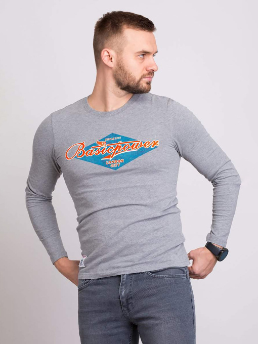 Лонгслив Trend Collection модель TC1711GreySVTRMN Фото