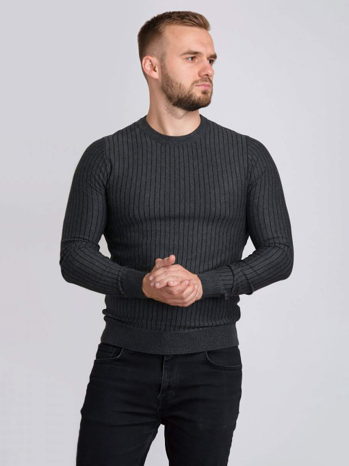 Джемпер Trend Collection модель TC1456GreySVTRMN Фото