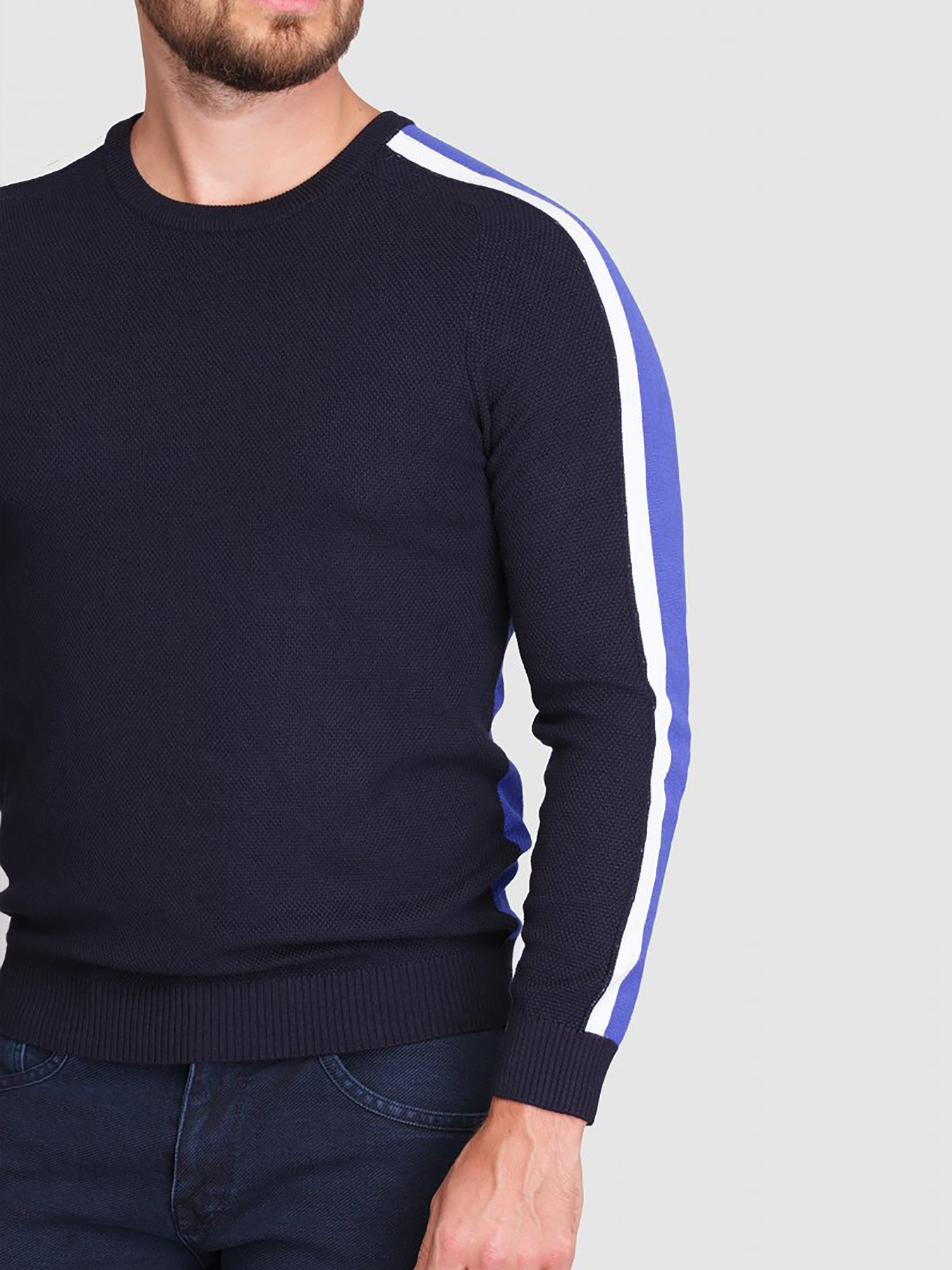 Джемпер Trend Collection модель TC1450BlueSVTRMN Фото