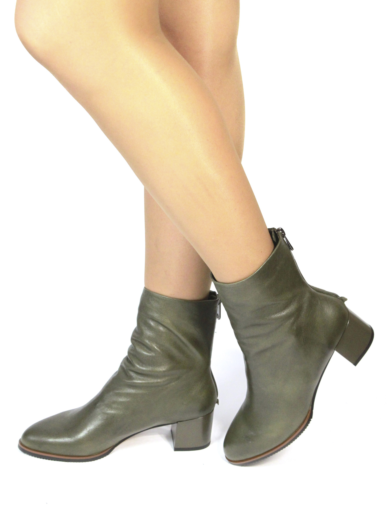 Ботильйони It-girl модель A05-62R-ZH002green Фото