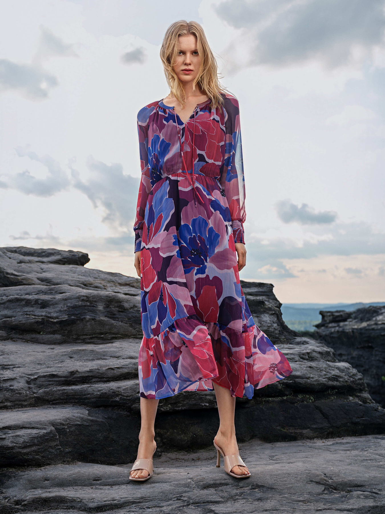 Сукня міді Orsay модель 0471729-314000 Фото