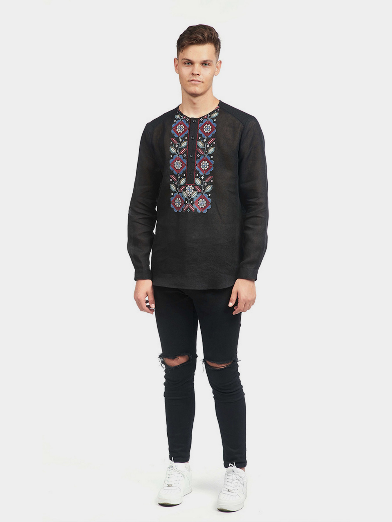 Вышитая рубашка Едельвіка модель 265-20-10 Фото